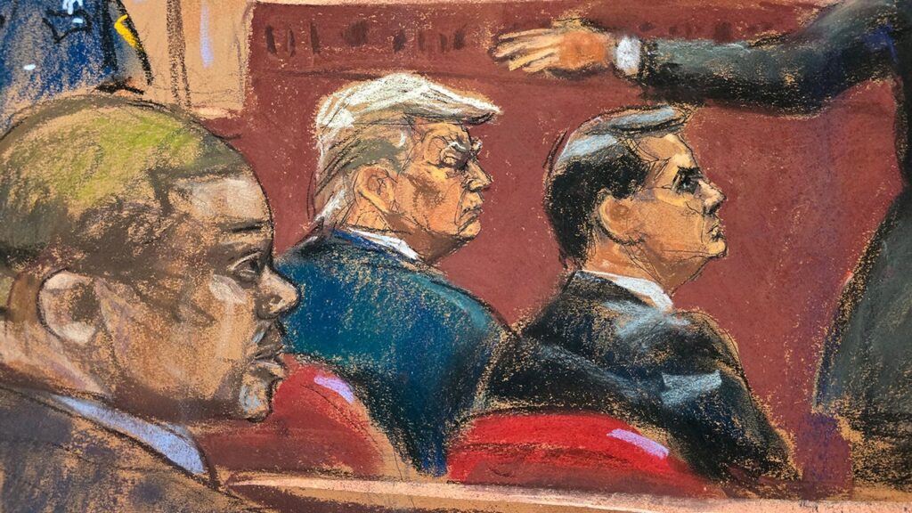 Donald Trump Manhattan NYC Trial 24