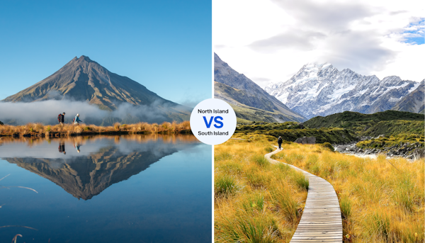 north vs south island