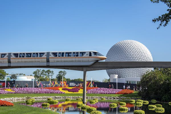 Monorail at Disney World