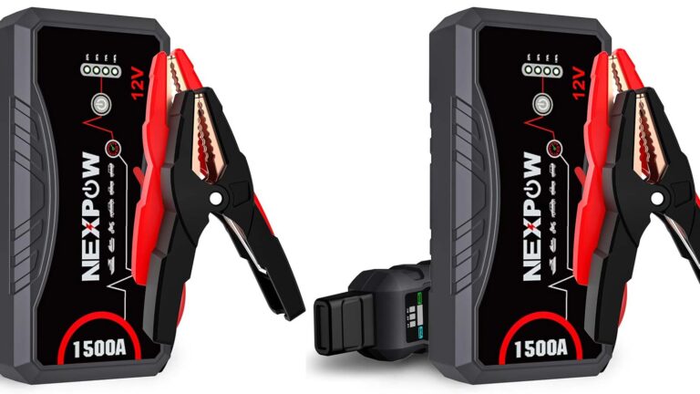 nexpow portable jump starter prime day deal