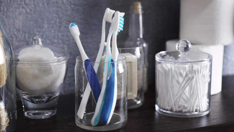 toothbrush counter