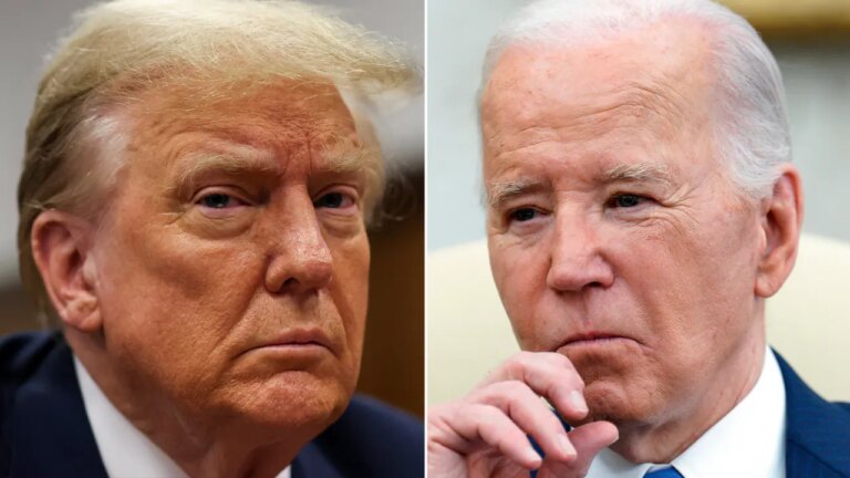 Biden Trump Split