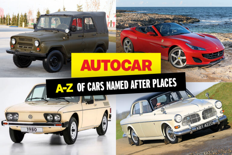 cars named after places