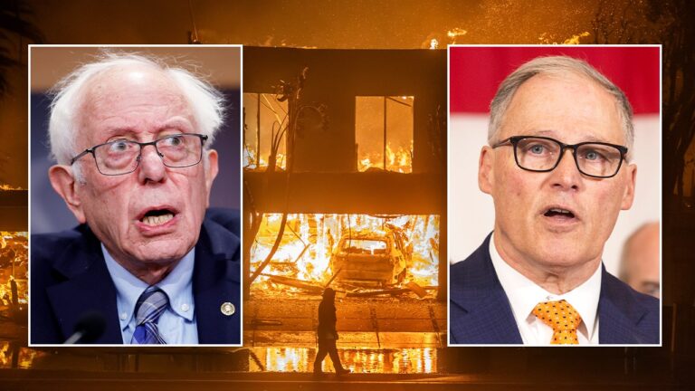 sanders inslee fires