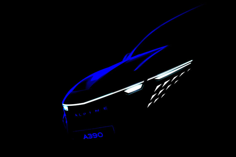 alpine a390 production teaser