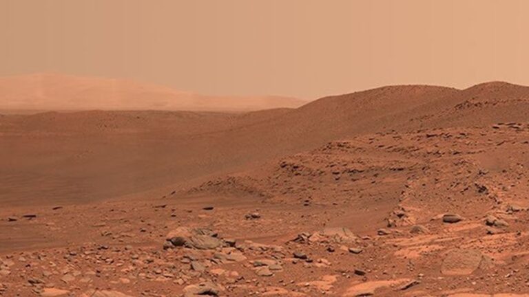 Mars Landscape Terrain