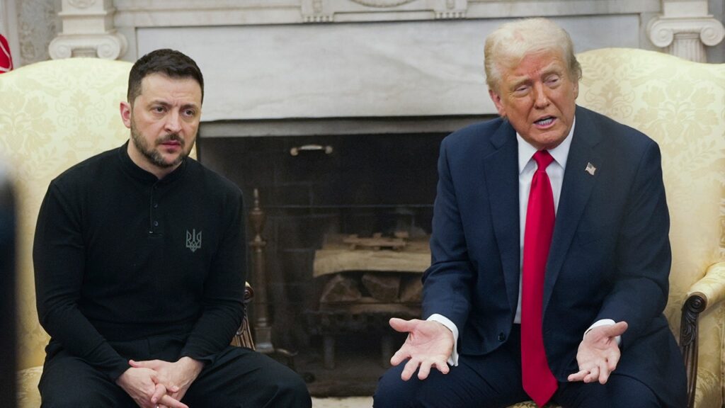 trump with zelenskyy