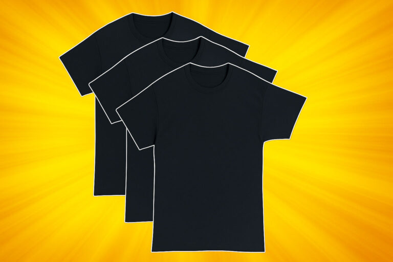 hanes t shirt amazon deal header orange