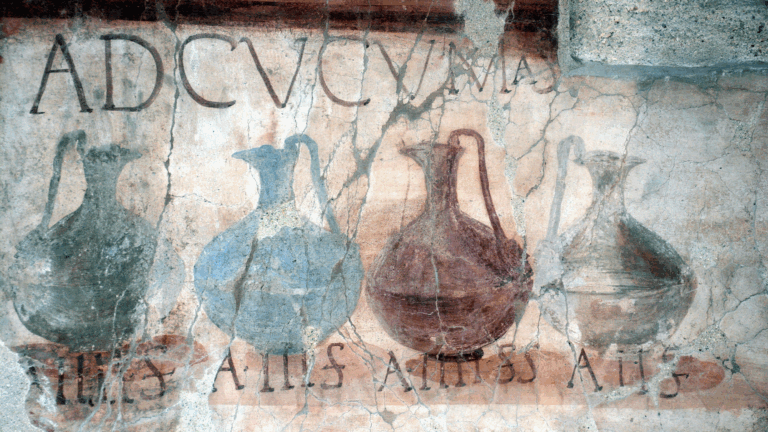 wine shop archeology